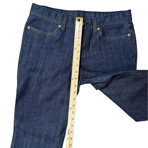 Tory Burch Classic Tory Jeans – Size 28, Dark Blue Denim - Picture 6 of 9